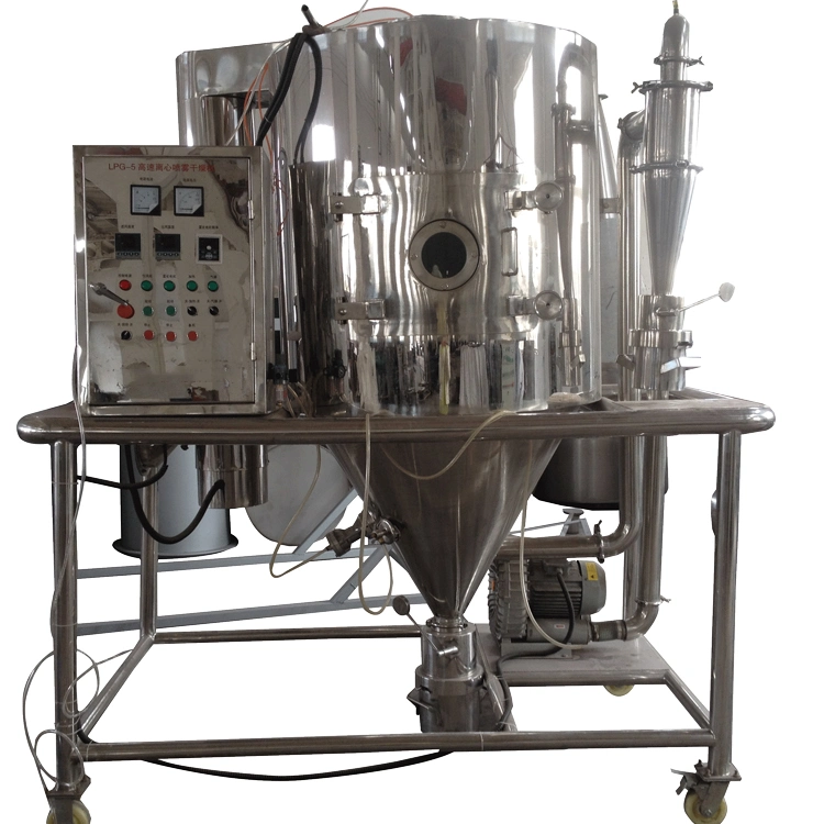 Stainless Steel Chemical Sodium Hydroxide Water Evaporation Centrifugal Atomizer Spray Dryer