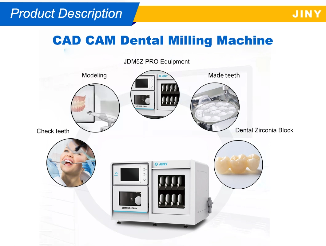 5 Axis CNC Dental CAD Cam Zirconia Engraving Milling Machine for Dental Lab China Cheap Best Dental Milling Machine