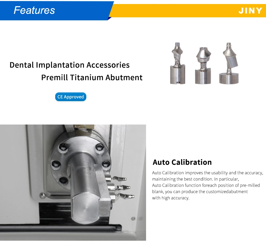 Factory Need 4 Axis Dental Lab Milling Machine for Metal Titanium