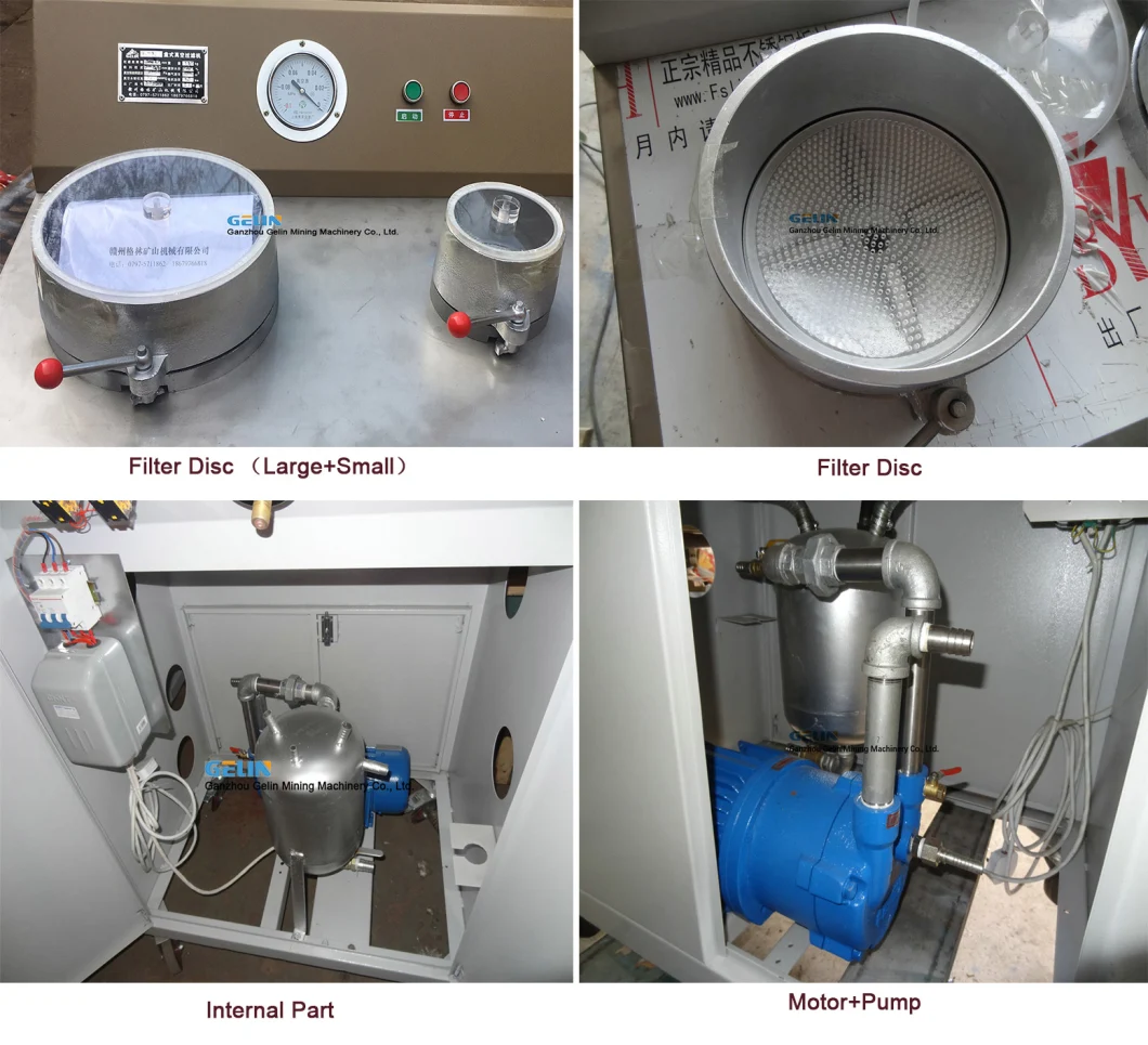 Lab Disk Vacuum Filter Machine for Mineral Dewatering