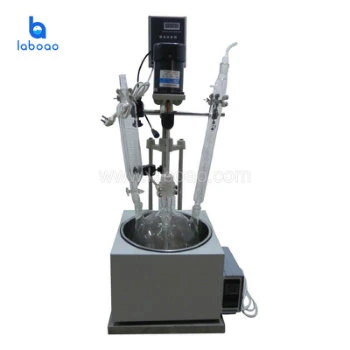 Single Layer Glass Reactor for Laboratory