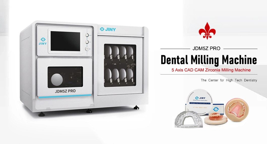 5 Axis Jiny CAD Cam Dental Milling Machine Dental Lab Implant Milling Machine