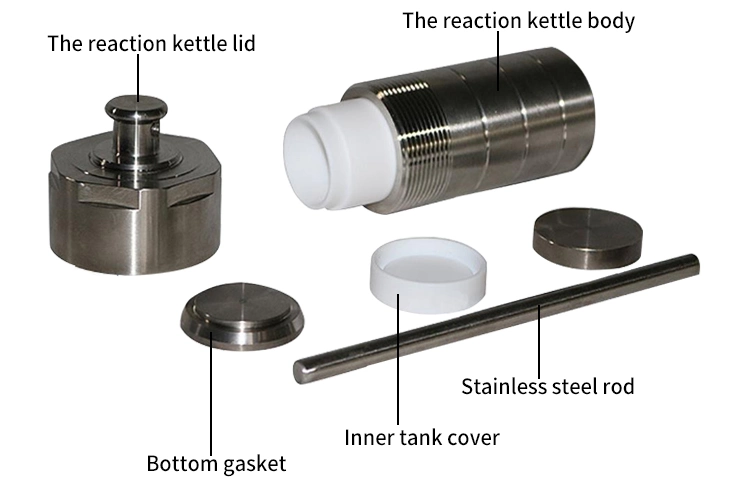 Stainless Steel PTFE Lined Hydrothermal Synthesis Reactor