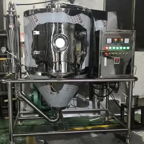 Stainless Steel Chemical Sodium Hydroxide Water Evaporation Centrifugal Atomizer Spray Dryer