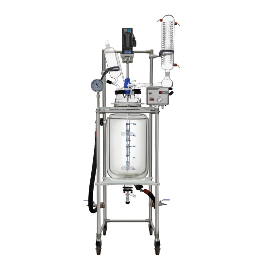 Wt-R 50L Glass Single Layer Jacketed Reactor for Crystallization