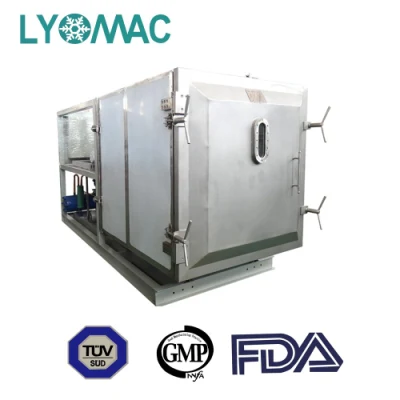 1500kg Food Freeze Dryer Industrial Vacuum Lyophilization Machine for Fruits, Vegetables, Pet Food, Coffee, Milk Powder, Herb