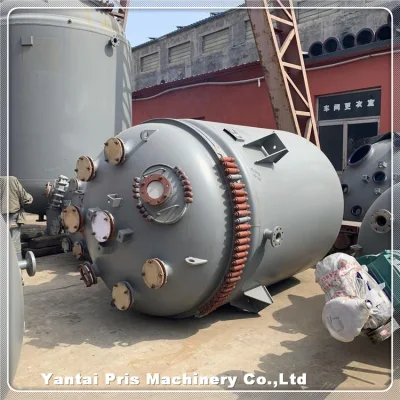 3kl/5kl/8kl/12.5kl Ae/Be/CE/GB Standard Steam/Oil Heating Carbon Stainless (MS) Q235 Q345 Jacketed Pressure Vessel/Tank/Receiver Msglr Glass Lined Steel Reactor