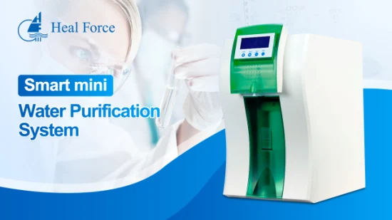 Heal Force Dental Lab Equipment Laboratory Conventional Test Ultrapure Water System Deionized Water Machine