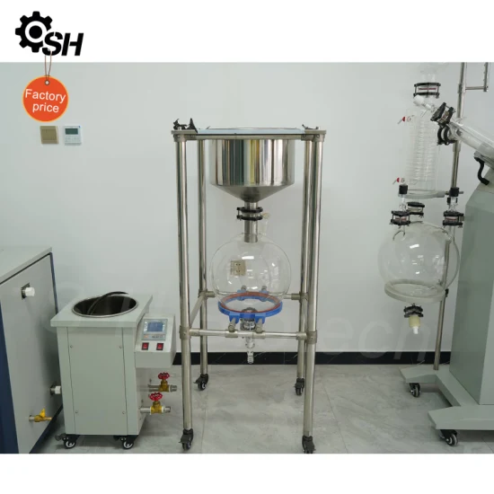 S-H Biotech 10L 20L 30L 50liters Laboratory Vacuum Nutsch Filter