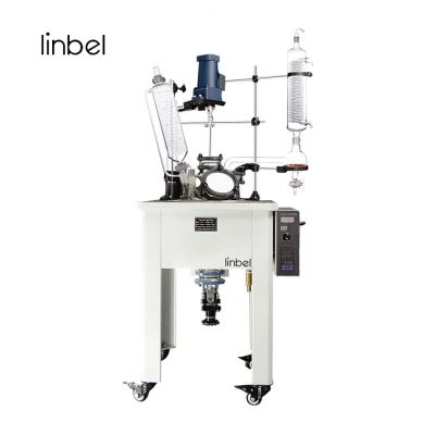 Guaranteed Quality Proper Price High Pressure Single Layer Lab Glass Reactor